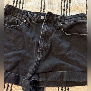 Black Jean Wild Fable Shorts